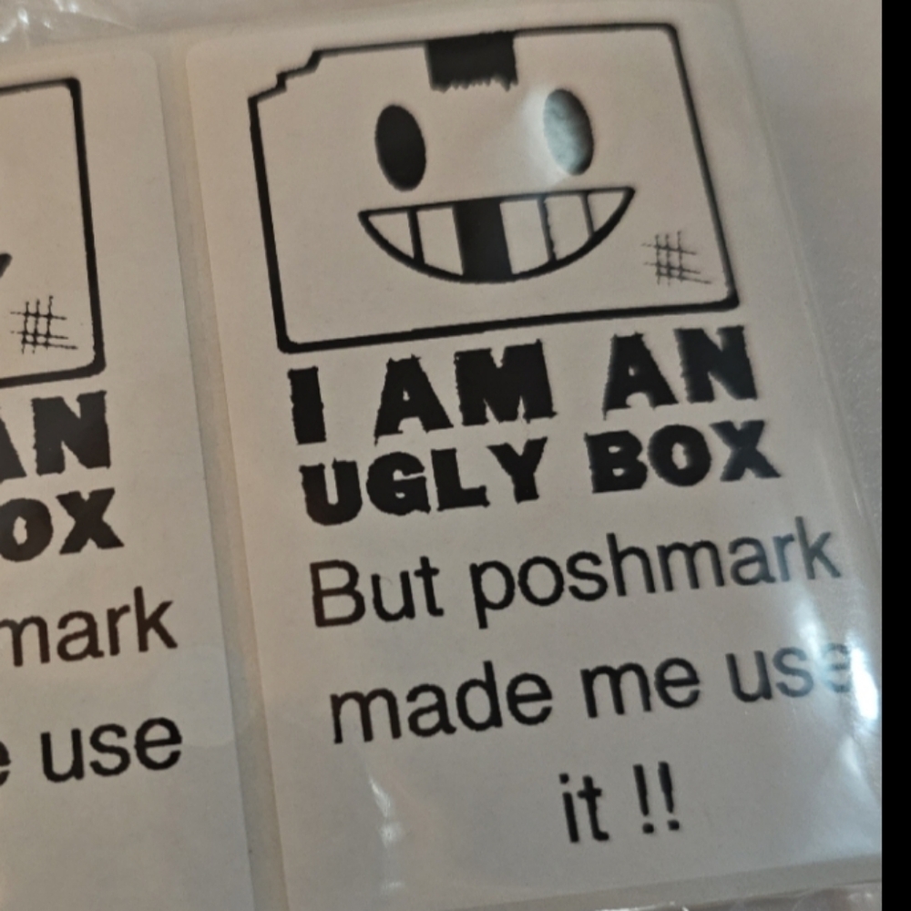 50 ct Ugly Box Stickers - Picture 2 of 2